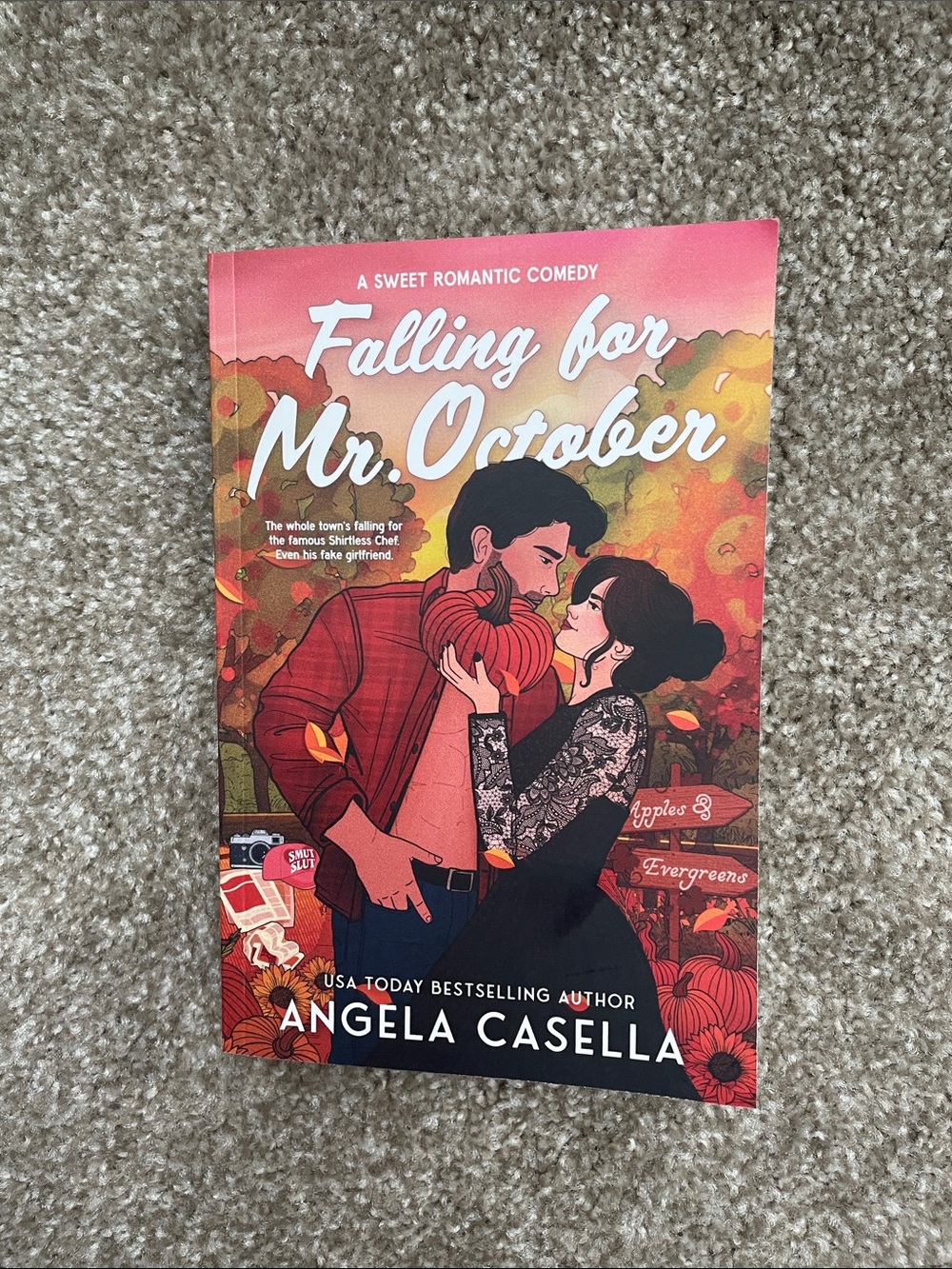 Falling for Mr. October • Angela Casella Paperback Book